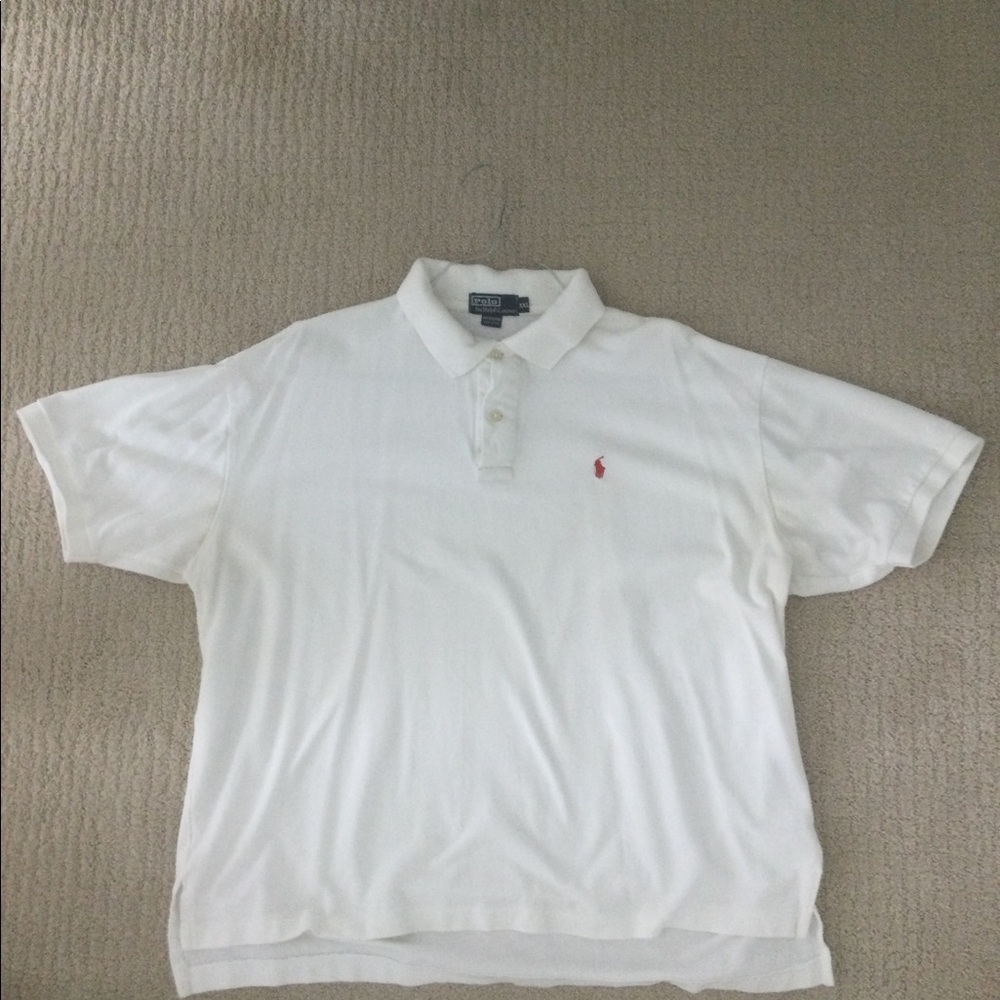 White Polo XXL